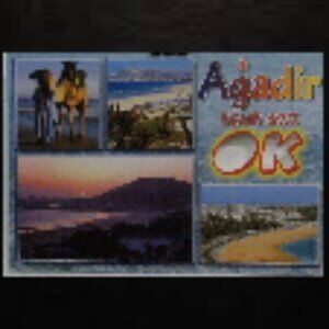 Vintage Moroccan Post Card Agadir